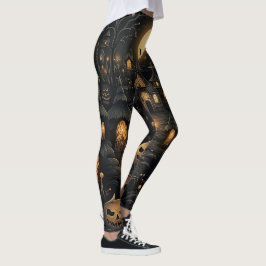 🌌 Mystical Midnight Magic Leggings 🌌