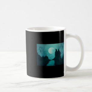 Mystical Moonlit Landscape Fantasy Night Scene Dre Kaffeetasse