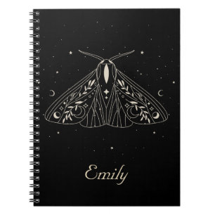 Mystical Moth Celestial Butterfly-Notebook Notizblock