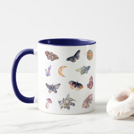 Mystical Moth Crystal Coffee Mug Tasse