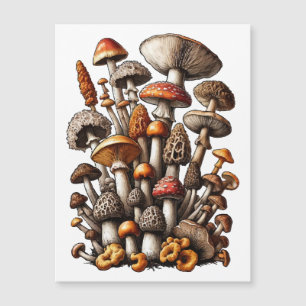 Mystical Mushroom Kingdom Magnetkarte