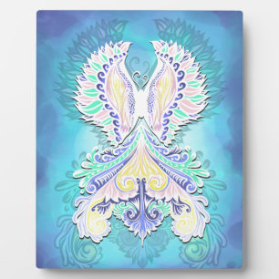 Mystical Pastel Butterfly   Ethereal Boho Fantasy Fotoplatte