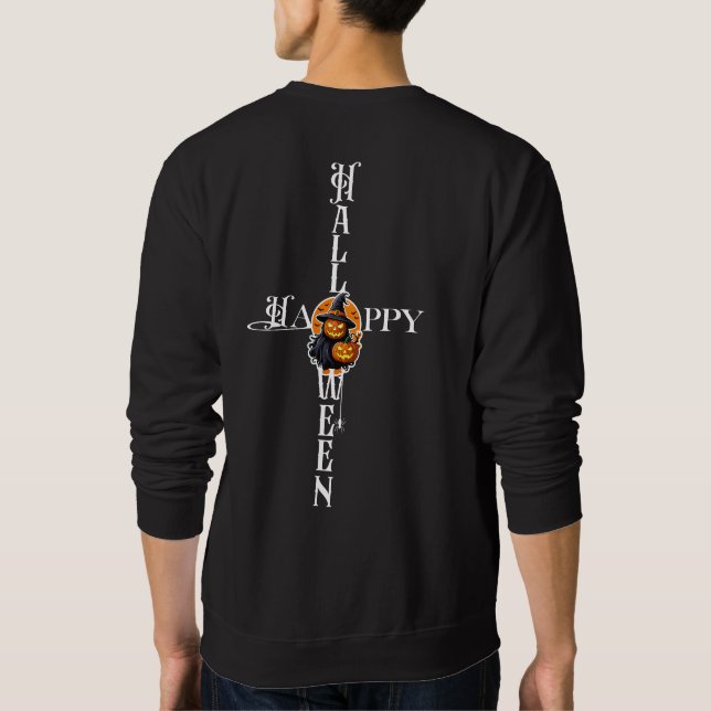 Mystical Pumpkin Hexe Sweatshirt (Rückseite)