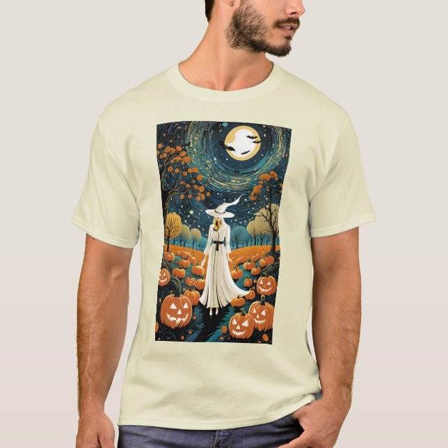 Mystical Pumpkin Patch T-Shirt (Vorderseite)