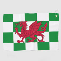 Mystical Red Celtic Dragon Flag Wales