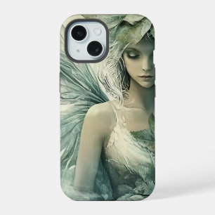 Mystical Sage Green Fairy iPhone 15 Hülle