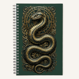 Mystical Snake Notizbuch