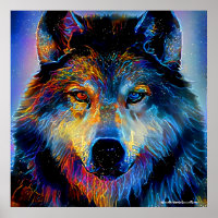 Mystical Spirit Wolf