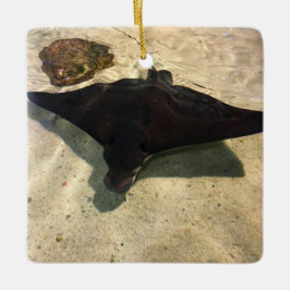 Mystical Stingray Keramikornament