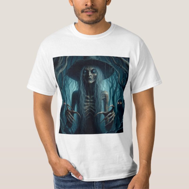 Mystical Striga: Embrace the Enigma T-Shirt (Vorderseite)