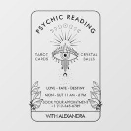 Mystical Third Eye Moon phasen holographische Fensteraufkleber