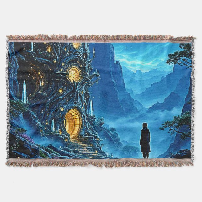 Mystical Tree Zuhause Dreamscape Decke (Vorderseite)