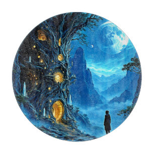 Mystical Tree Zuhause Dreamscape Schneidebrett