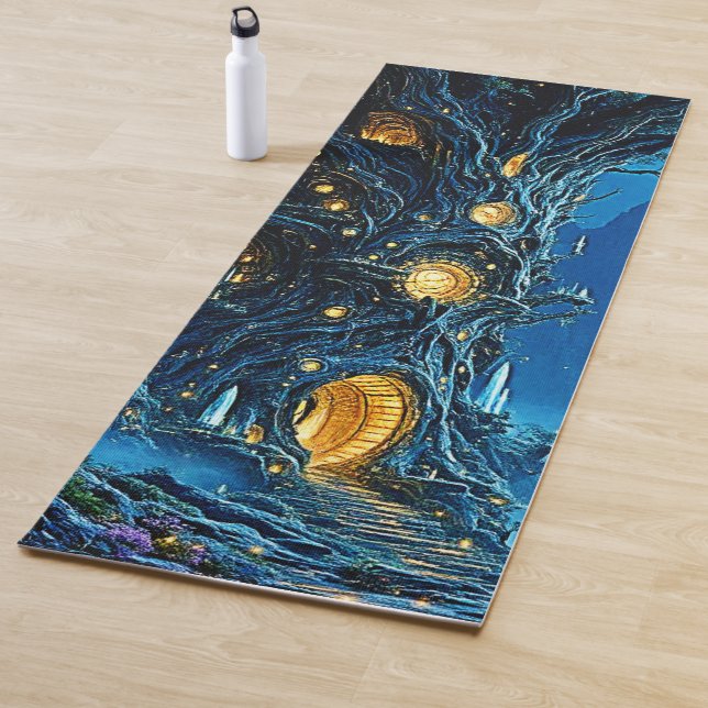 Mystical Tree Zuhause Dreamscape Yogamatte (Beispiel)