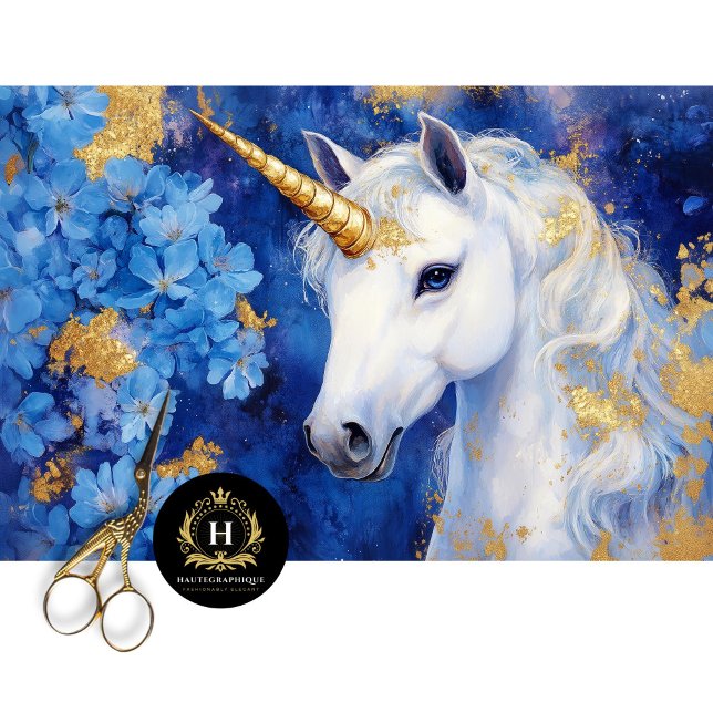 Mystical Unicorn Decoupage Seidenpapier (Von Creator hochgeladen)