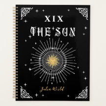 Mystical W Fortune Tarot The Sun Halloween Gothic