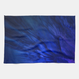 Mystical Wings with Deep Blue Feathers Geschirrtuch