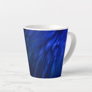 Mystical Wings with Deep Blue Feathers Milchtasse