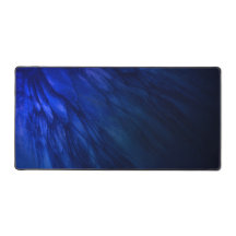 Mystical Wings with Deep Blue Feathers