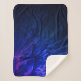 Mystical Wings with Deep Blue Feathers Sherpadecke