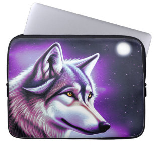 Mystical Wolf Laptopschutzhülle
