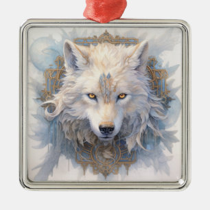 Mystical Wolf Weihnachtsschmuck