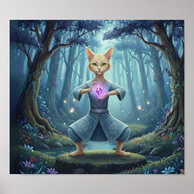 MysticCrystalFlow Poster (Vorne)