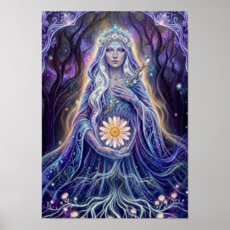 MysticDaisyGoddess Poster