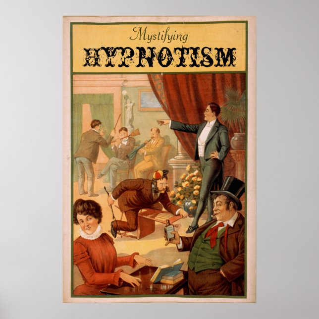 Mystifier l'hypnotisme Affiche VAUDEVILLE (Devant)