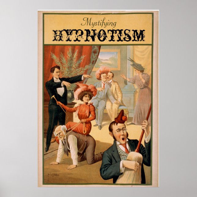 Mystifizierende Hypnose VAUDEVILLE Poster (Vorne)
