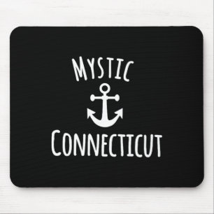 Mystik Connecticut Segelboot Nautical Küste Mousepad