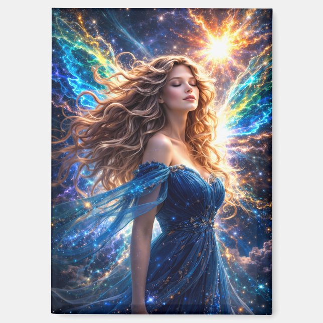 Mystik Woman Magnet (Vorderseite)