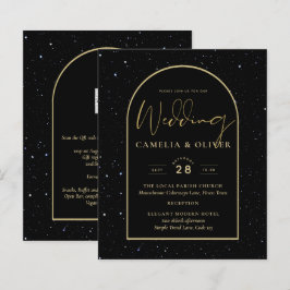 Mystique BLACK GOLD Starry Night Wedding