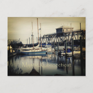 Mystique, carte postale du Connecticut