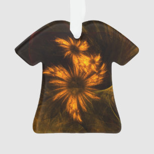 Mystique Garden Abstrakt Art Acrylic Shirt Ornament