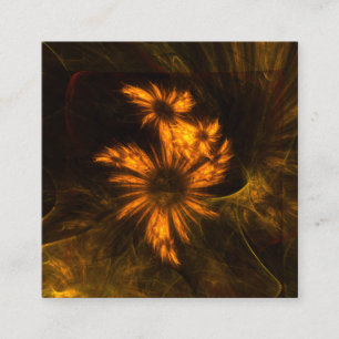 Mystique Garden Abstrakt Art Begleitkarte