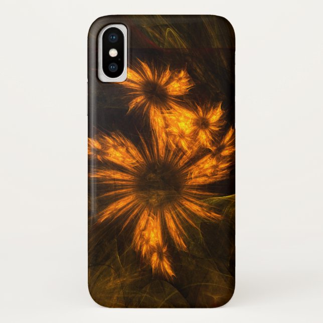 Mystique Garden Abstrakt Art Case-Mate iPhone Hülle (Rückseite)