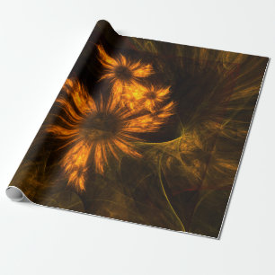 Mystique Garden Abstrakt Art Geschenkpapier