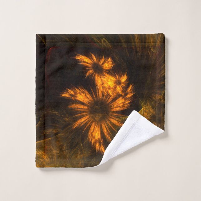 Mystique Garden Abstrakt Art Waschlappen (Waschlappen)