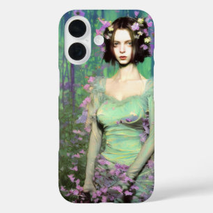 Mystique in Bloom #218: Göttin des Waldes iPhone 16 Hülle