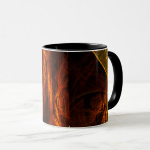 Mystique Jungle Abstraite Mug de café