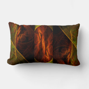 Mystique Jungle Abstrakt Art Lumbar Pilz Lendenkissen