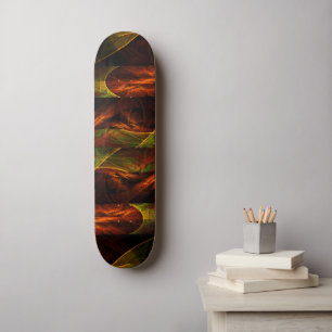 Mystique Jungle Abstrakt Art Skateboard