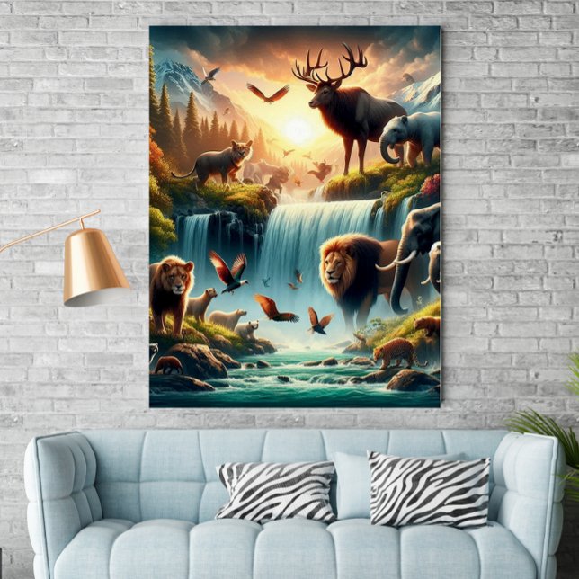 Mystique Land Wildlife Fantasy Poster (Von Creator hochgeladen)