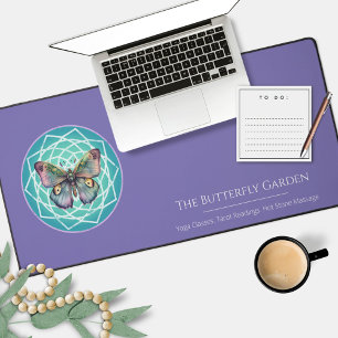 Mystique papillon violet Mandala Lecture Tarot