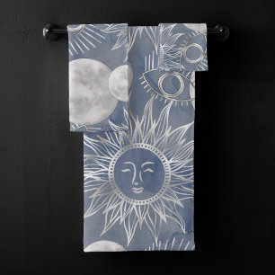 Mystique solaire Dusty Blue Silver Moon Stars So