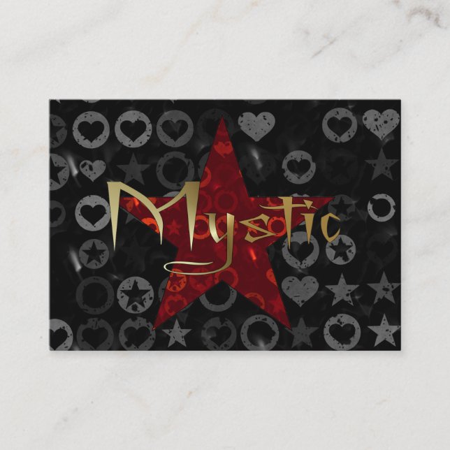Mystisch Visitenkarte (Vorderseite)