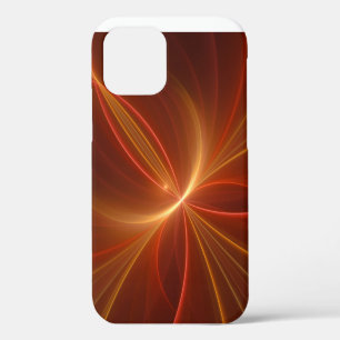 Mystische abstrakte fraktale Kunst moderne warme F iPhone 12 Hülle