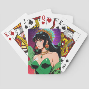 Mystische Anime-Spielkarten Spielkarten
