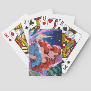 Mystische Anime-Spielkarten Spielkarten